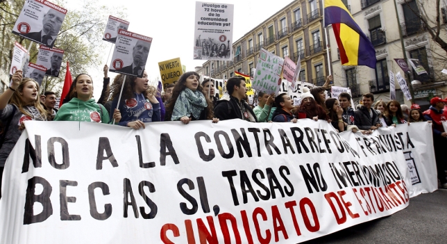 Manifestación estudiantil