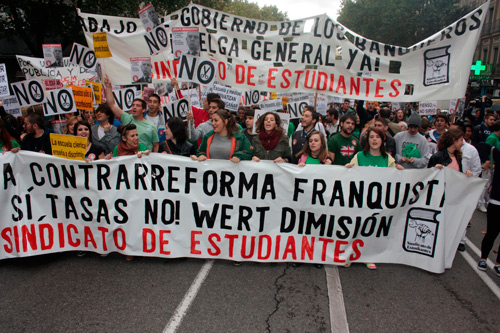 Manifestación en Madrid