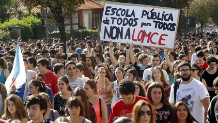 Manifestación Galiza