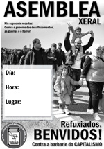 cartelSE ASAMBLEA refugiados A3-gallego