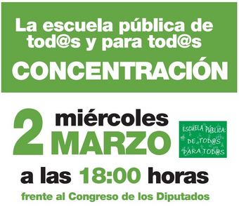 Concentración 2 de marzo