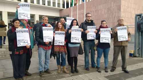 Juicio contra la agresión fascista en en Málaga