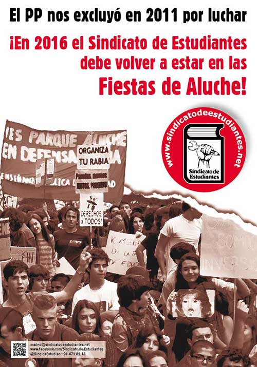 Cartel Aluche