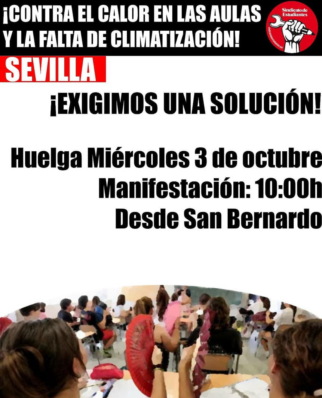 huelga 3octubre sevilla